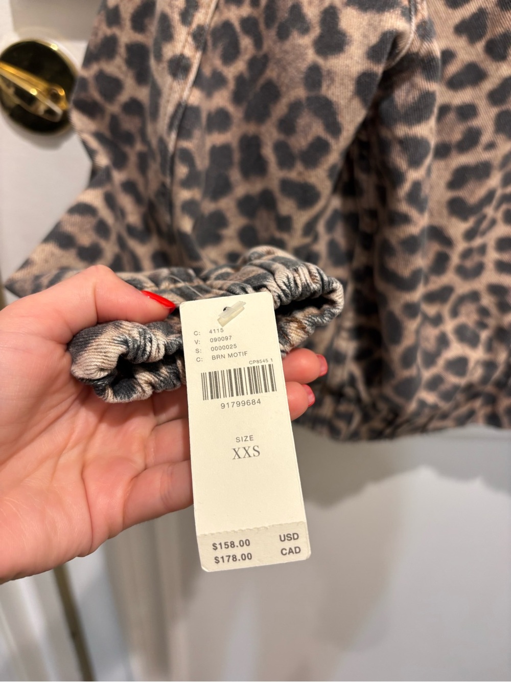 Pilcro by Anthropologie Leopard Bomber Jacket - Picture 5 of 5